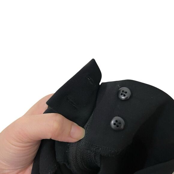 MM LaFleur Foster Dress Pants Black Women’s Size 16 Stretch Zip Career Trousers - Picture 9 of 11